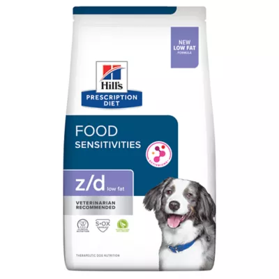 Hill s Prescription Diet Z D Food Sensitivities Low Fat Hydrolyzed Soy Recipe Dry Dog Food Chicken