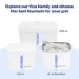 PetSafe® Viva Pet Water Fountain - 1.8L/64 oz - Filters Included image thumbnail 4