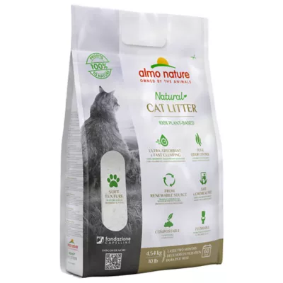 Product Almo Clumping all-natural cat litter - Biodegradable Compostable