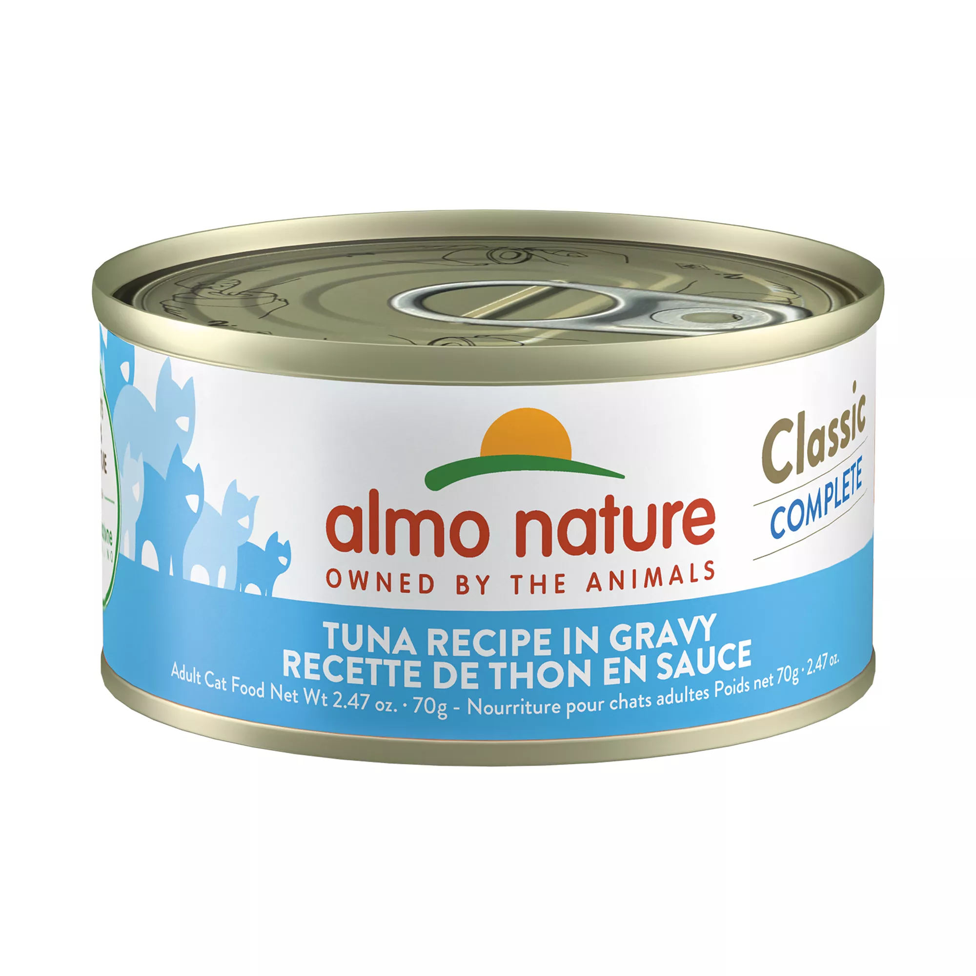 Almo Nature Classic Wet Cat Food - Tuna Recipe in Gravy