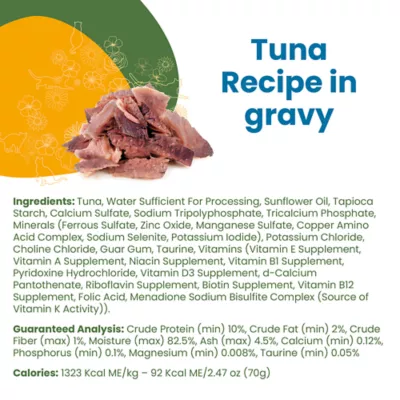 Product Almo Nature Classic Wet Cat Food - Tuna Recipe in Gravy