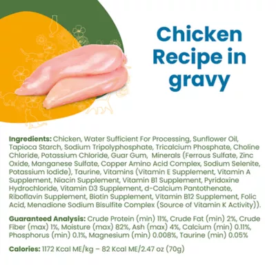 Product Almo Nature Classic Wet Cat Food - Chicken Recipe in Gravy