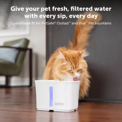 Product PetSafe® Ion-X Pet Fountain Filters - 4-Pack - Dual Filtration for Cleaner and Fresher Water