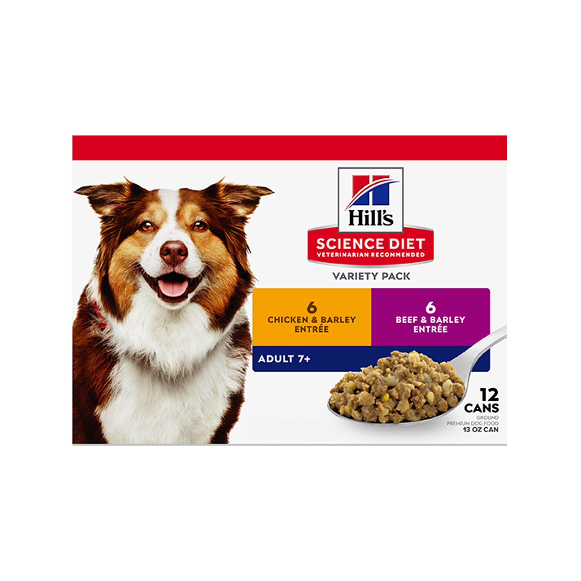 Hill's Science Diet Adult 7+ Wet Dog Food - Chicken & Beef