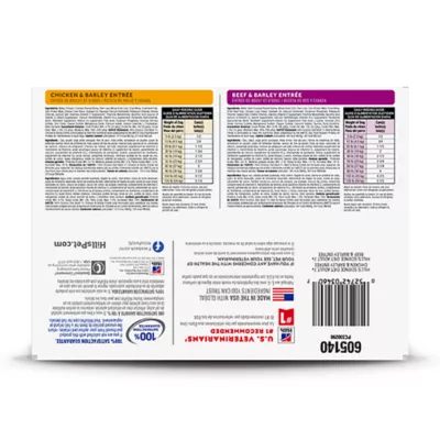 Product Hill's Science Diet Senior 7+ Wet Dog Food - Chicken & Beef, Variety Pack 12 ct