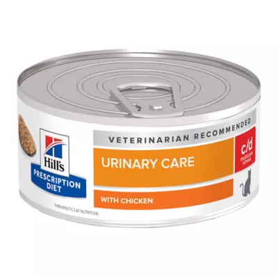 Product Hill's Prescription Diet c/d Urinary Care Adult Wet Cat Food - Chicken, 5.5 oz