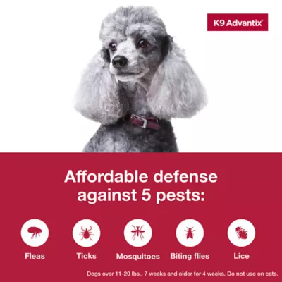 Product K9 Advantix® Classic 11-20 lbs Dog Flea & Tick Treatment