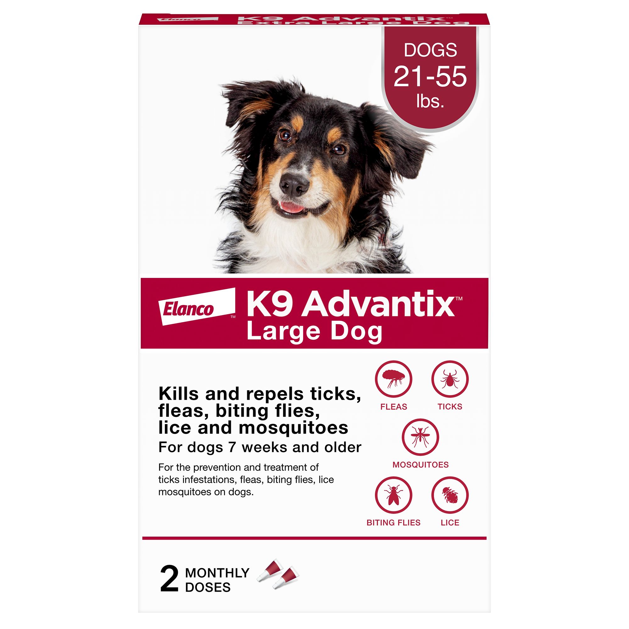 K9 Advantix Flea Tick Mosquito Prevention for Dogs