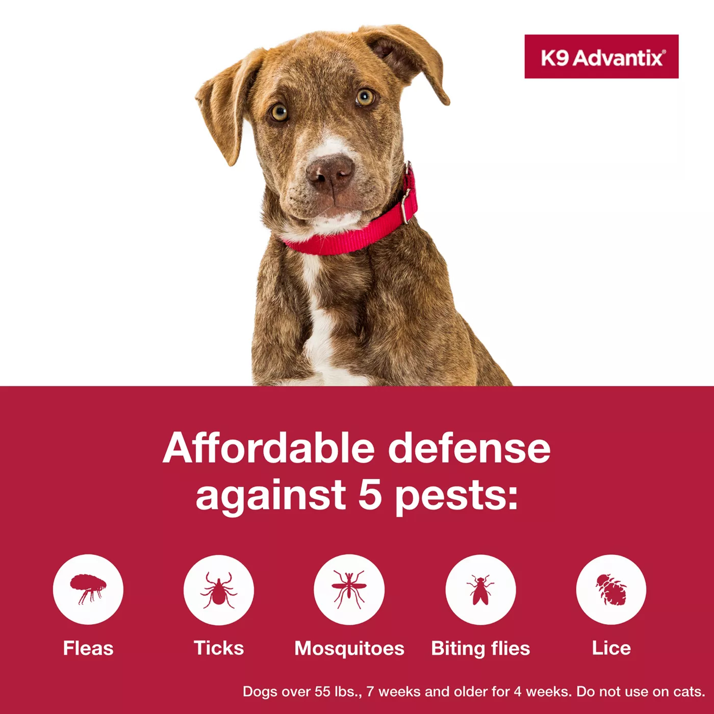 K9 Advantix Flea Tick Mosquito Prevention for Dogs