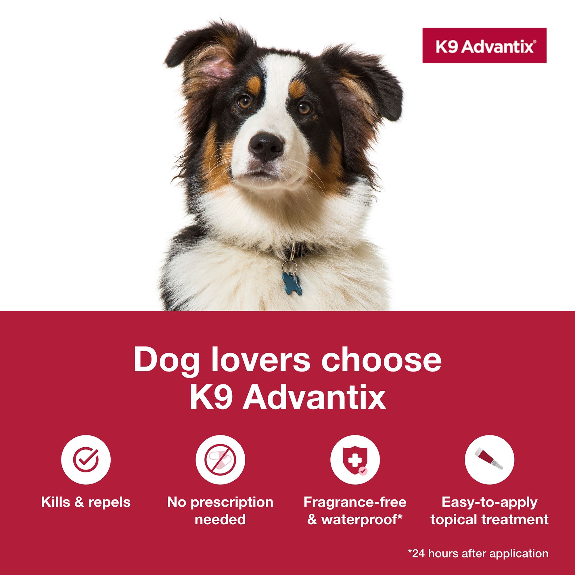 K9 Advantix Flea Tick Mosquito Prevention for Dogs