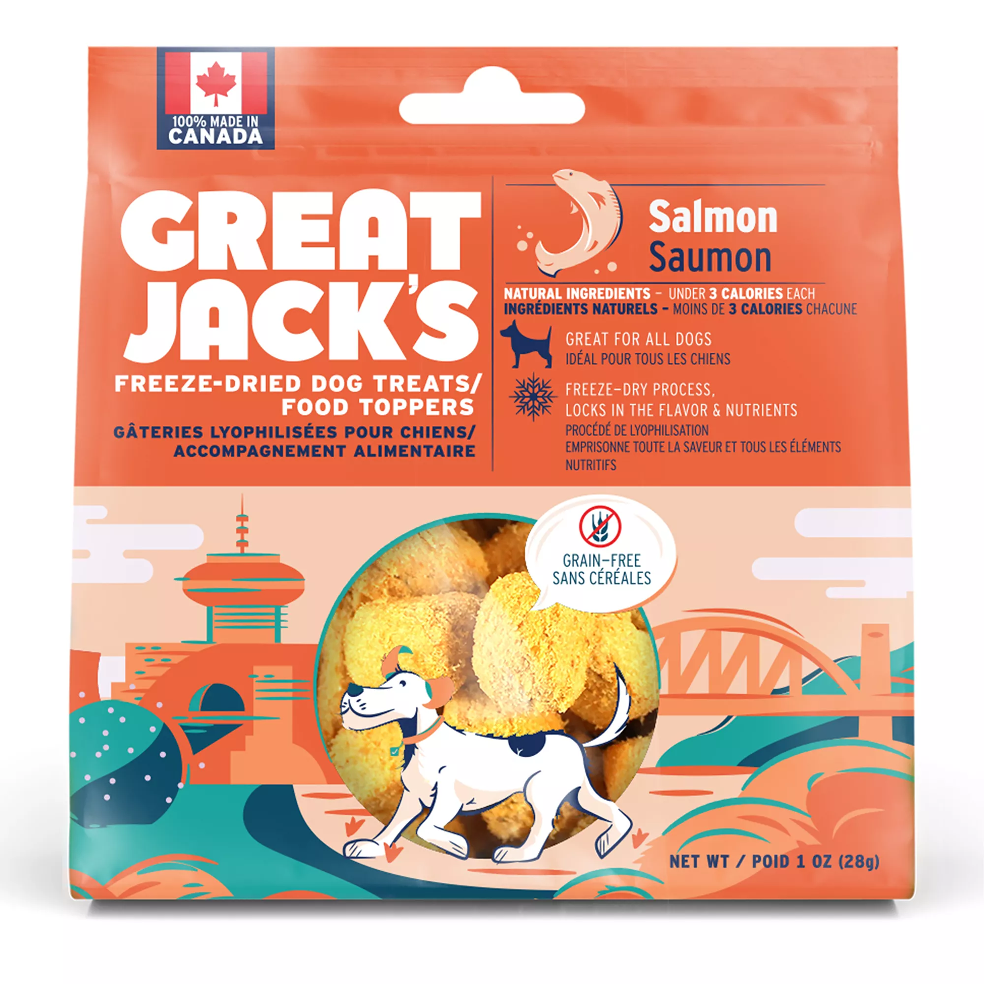 Great Jack's Dog Treats - Salmon