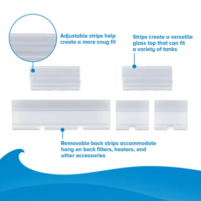 Top Fin® Aquarium Hinged Glass Lid - Image 5