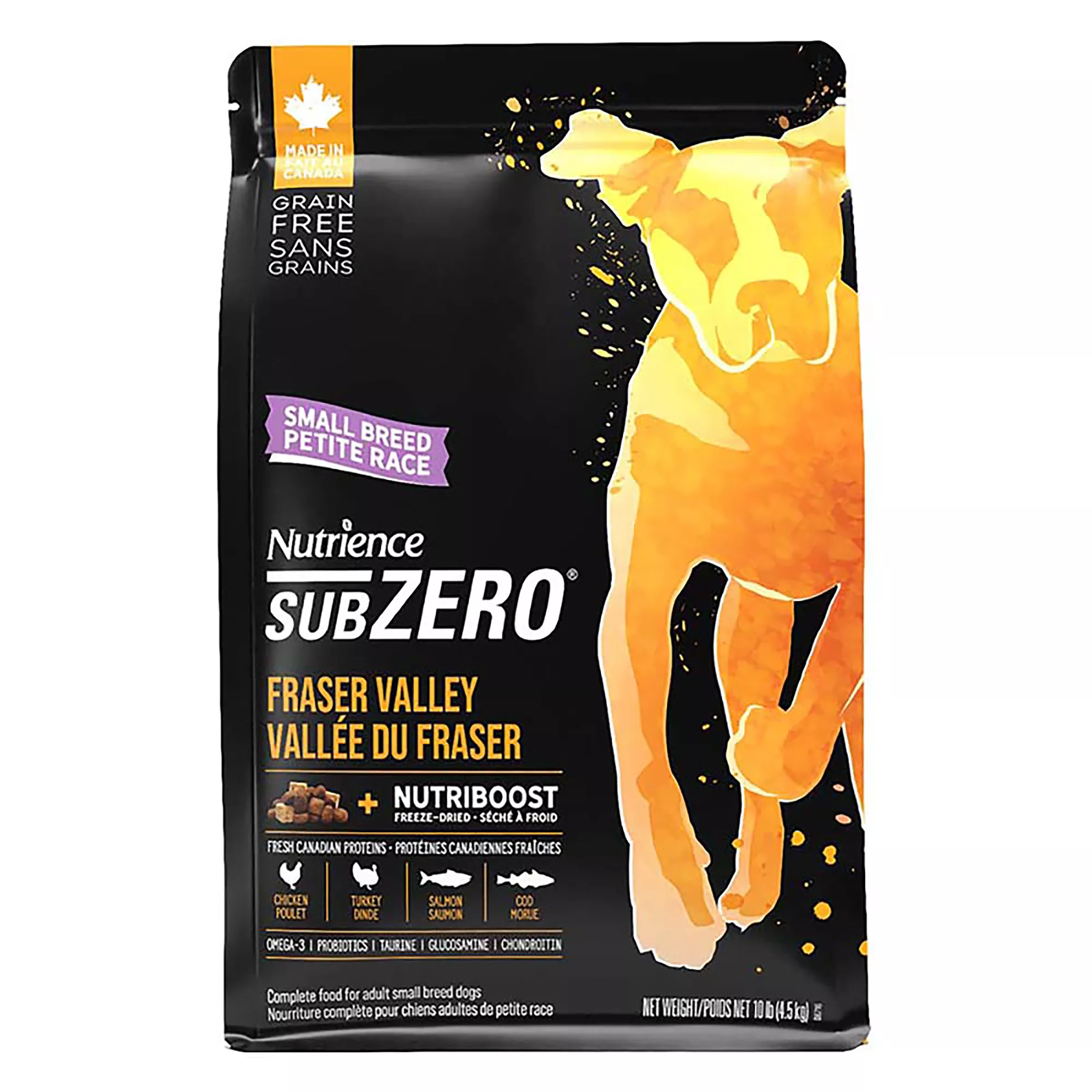 Nutrience SubZero Small Breed Adult Dog Food - Grain Free, Fraser Valley