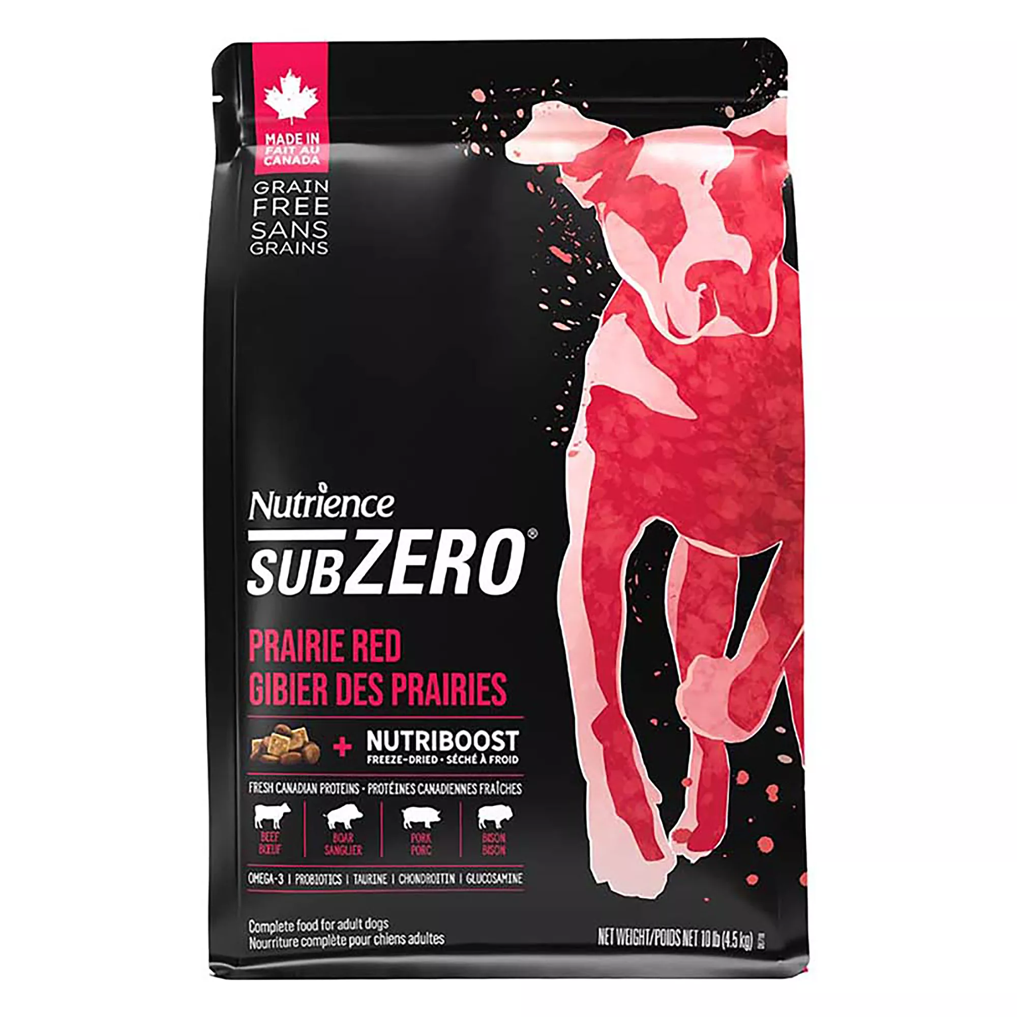 Nutrience SubZero Adult Dog Food - Grain Free, Prairie Red