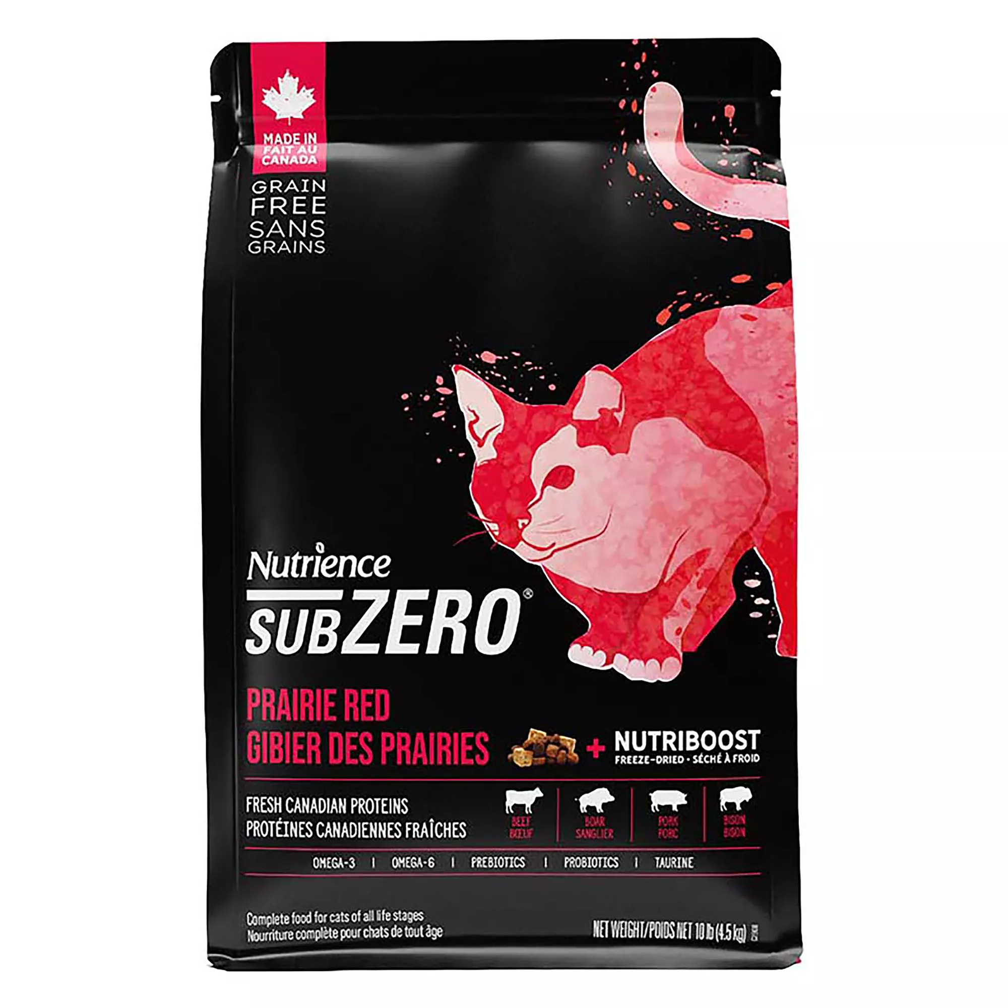 Nutrience SubZero Adult Cat Food - Prairie Red