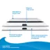 Top Fin® Aquarium Hinged Glass Lid image thumbnail 4