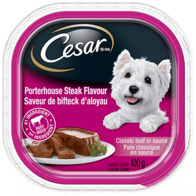 Product Cesar Classic Loaf In Sauce Entrees - Porterhouse Steak