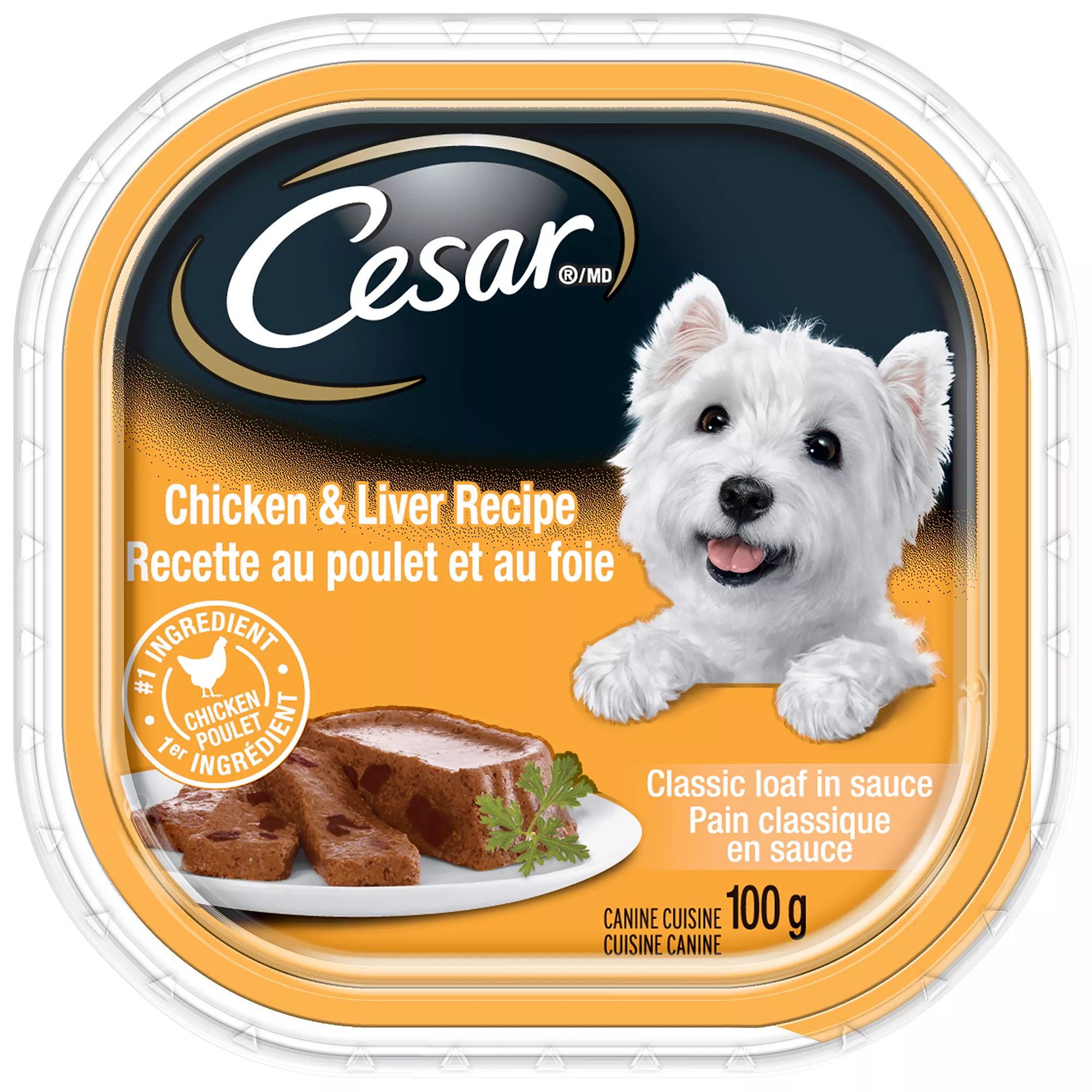 Cesar Classic Loaf In Sauce Entrees - Chicken, Liver