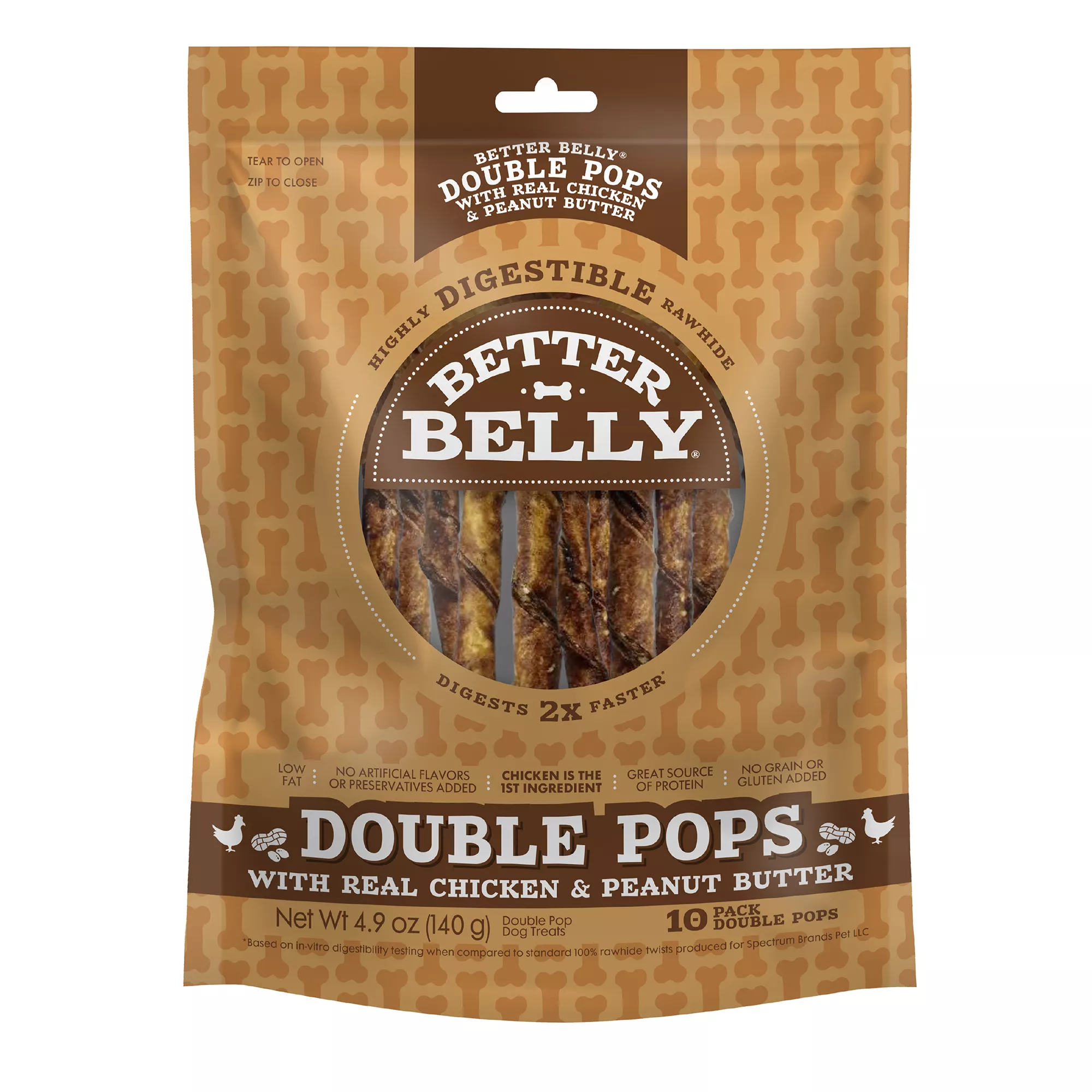 Better Belly Double Pops 10 CT 6.2 OZ