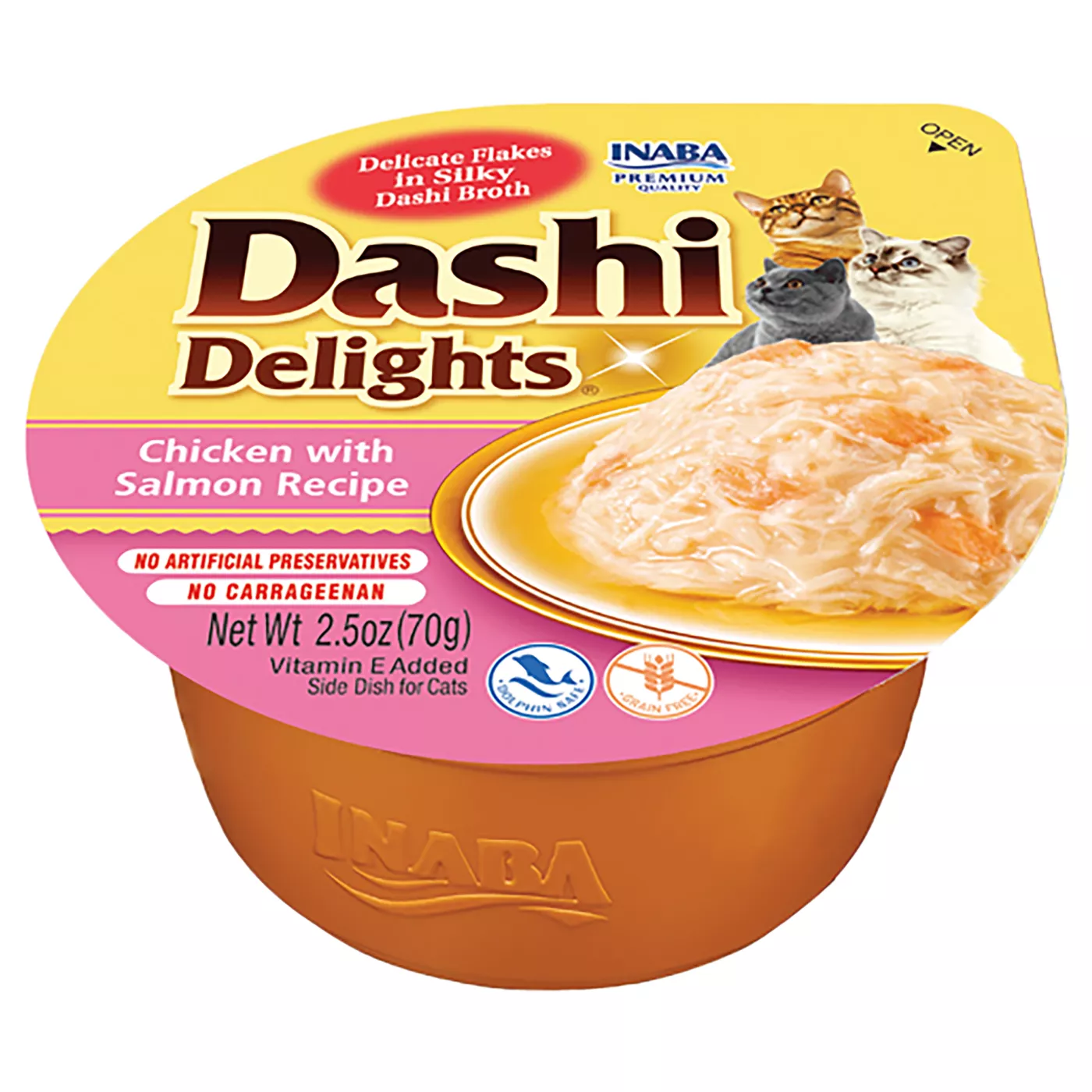 Product Inaba Dashi Delights Adult Cat Treat - Chicken & Salmon