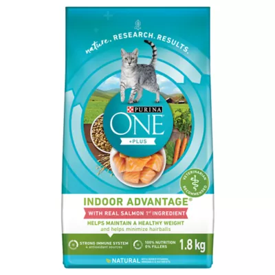 Product Purina ONE Plus Indoor Advantage Cat Food - Salmon