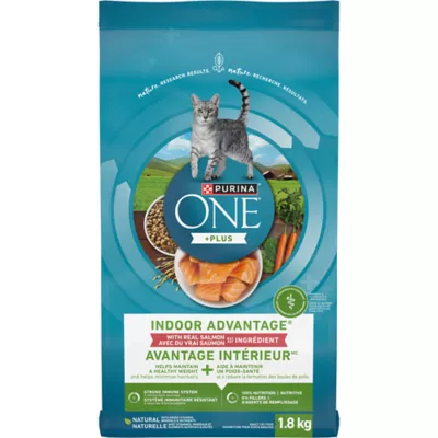 Product Purina ONE Plus Indoor Advantage Cat Food - Salmon