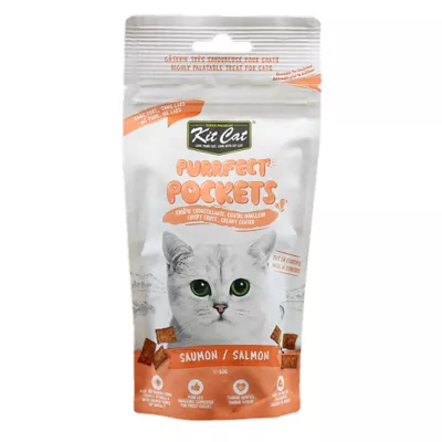 Product Kit Cat Purrfect Pockets Adult Cat Treat - Salmon