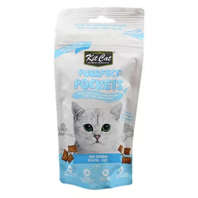 Product Kit Cat Purrfect Pockets Adult Cat Treat - Dental Care, Poultry