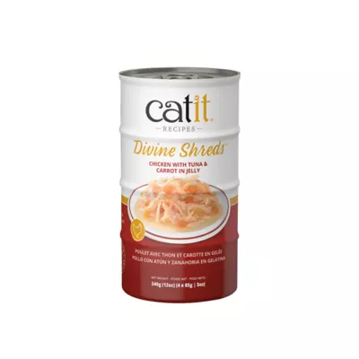 Product Catit Divine Shreds Cat Food - Chicken with Tuna and Carrot