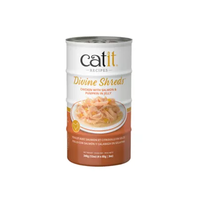 Product Catit Divine Shreds Cat Food - Chicken with Salmon & Pumpkin