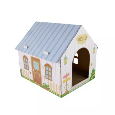 Product Whisker City® Cottage Corrugate Cat Scratcher