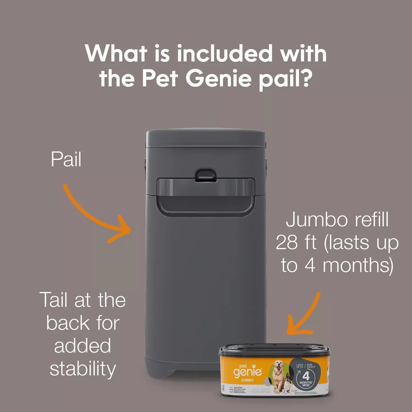 Diaper genie for dog poop bags hotsell