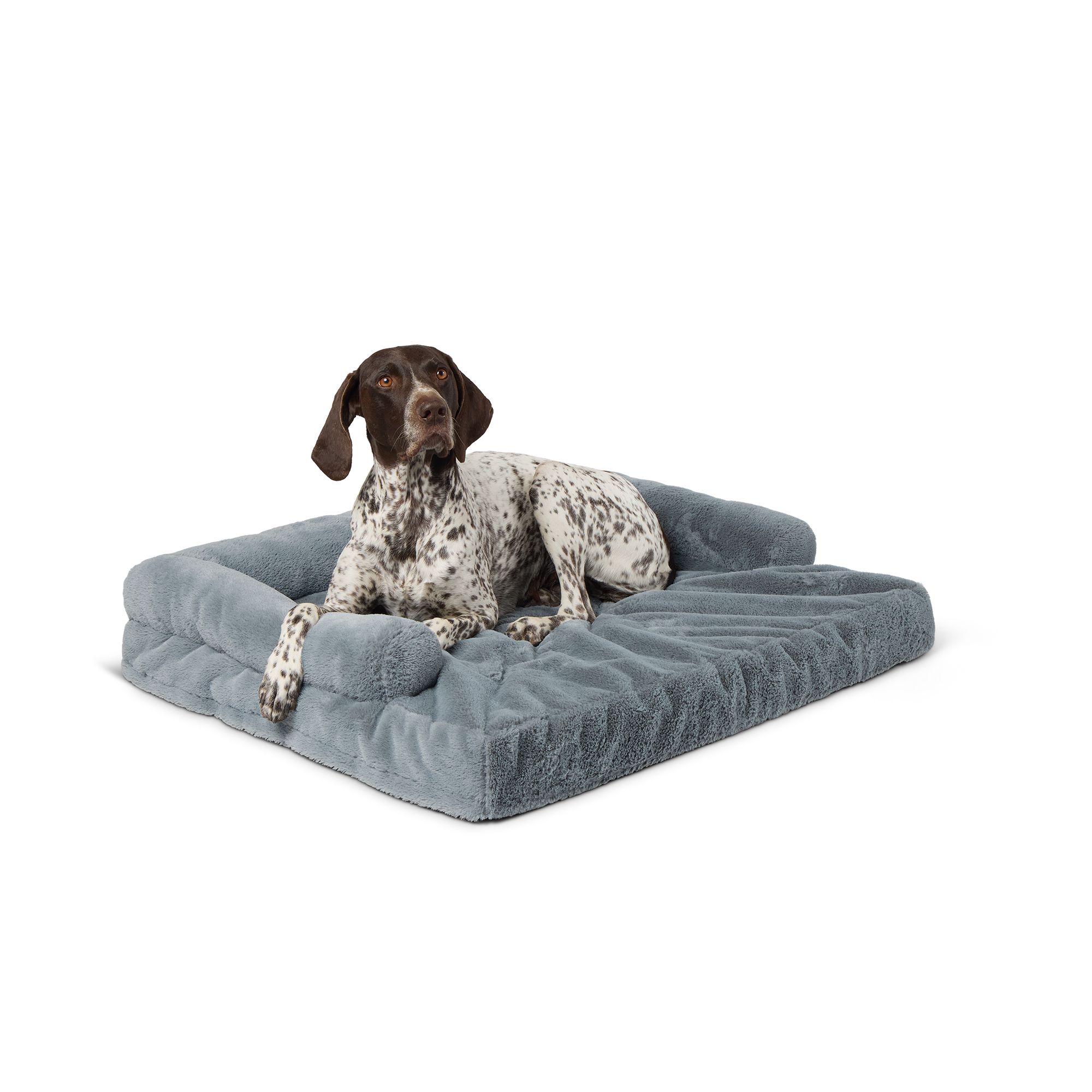 Top Paw Blue Lounger Couch Dog Bed