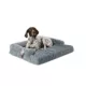 Product Top Paw Blue Lounger Couch Dog Bed