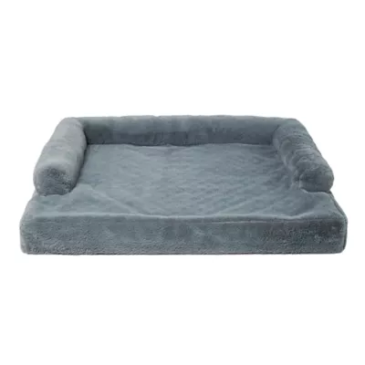 Product Top Paw Blue Lounger Couch Dog Bed