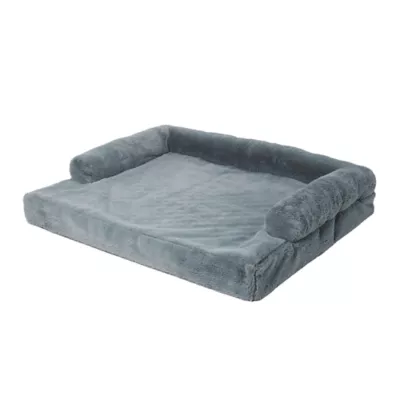 Product Top Paw Blue Lounger Couch Dog Bed