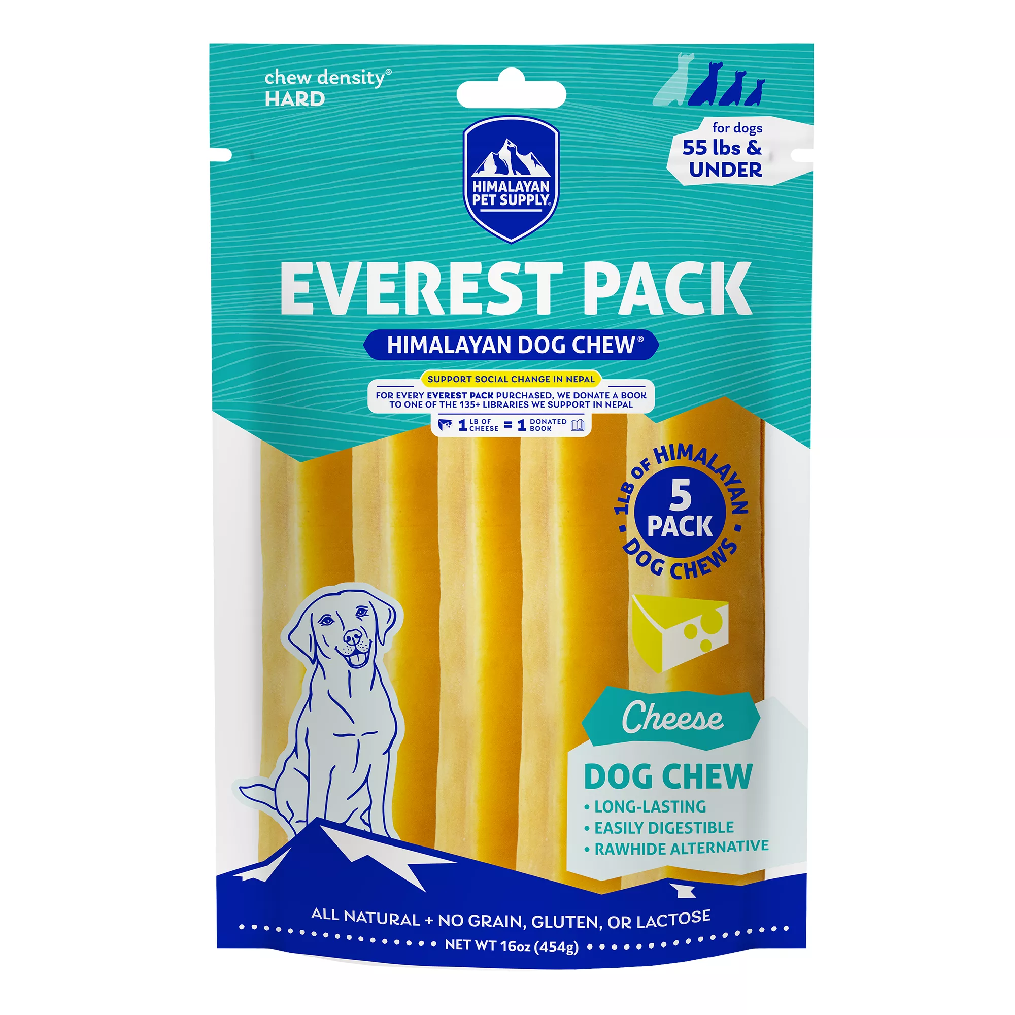 Himalayan Dog Chew Cheese Everest Pack 16 OZ