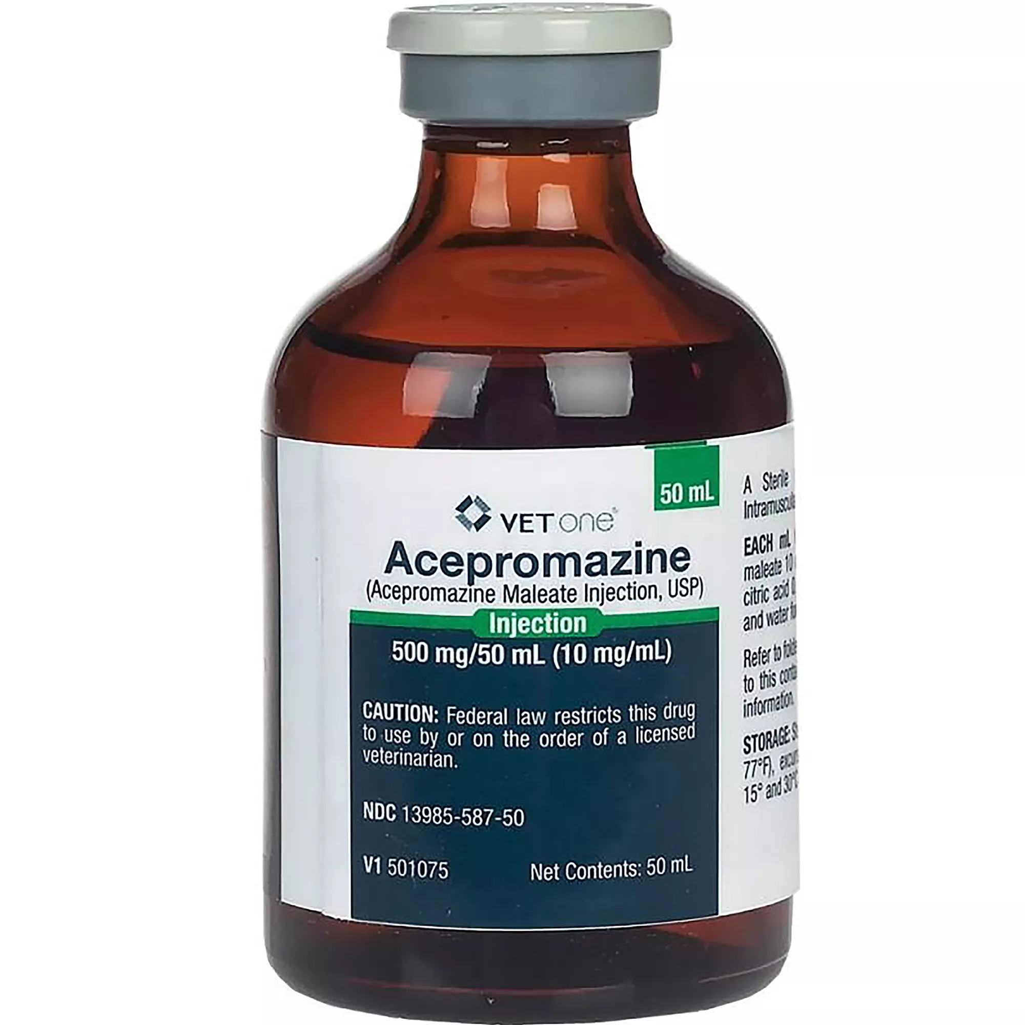 VetOne Acepromazine Maleate Injection - 10mg/mL, 50mL vial