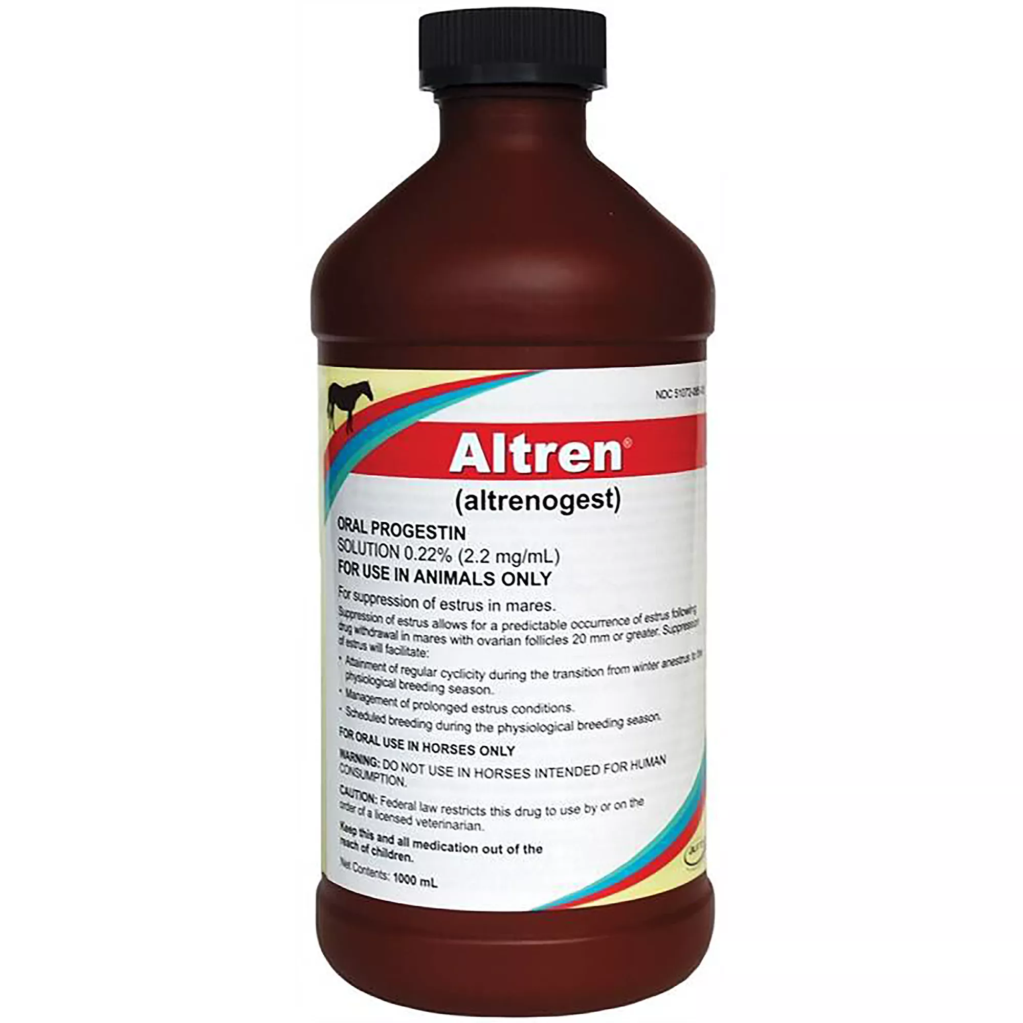 Altren Oral Progestin for Horses - 150 mL, 1000 mL