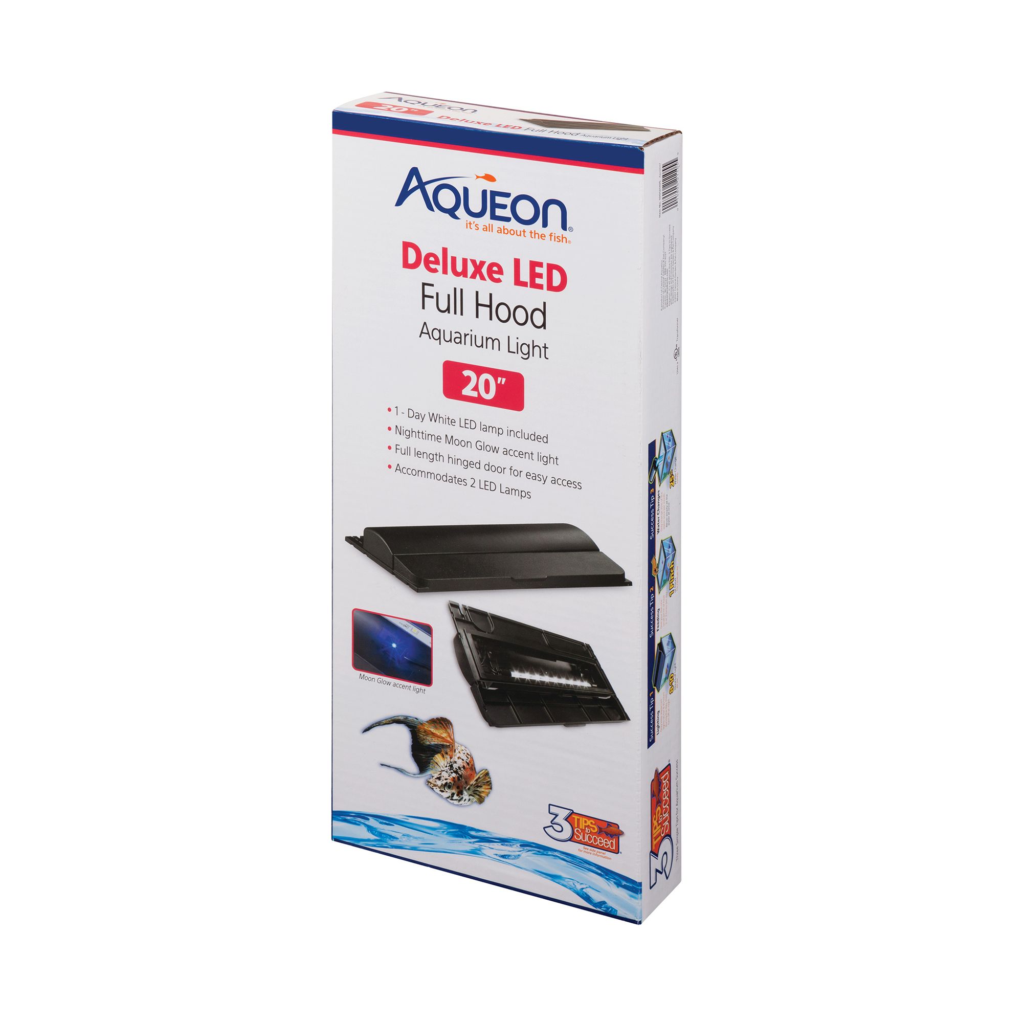 Aqueon® Deluxe LED Hood fish Hoods & Glass Canopies PetSmart