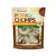 Product Pork Chomps 2.5" Baked Pressed Pork Rings with Chicken 8 CT 11. OZ