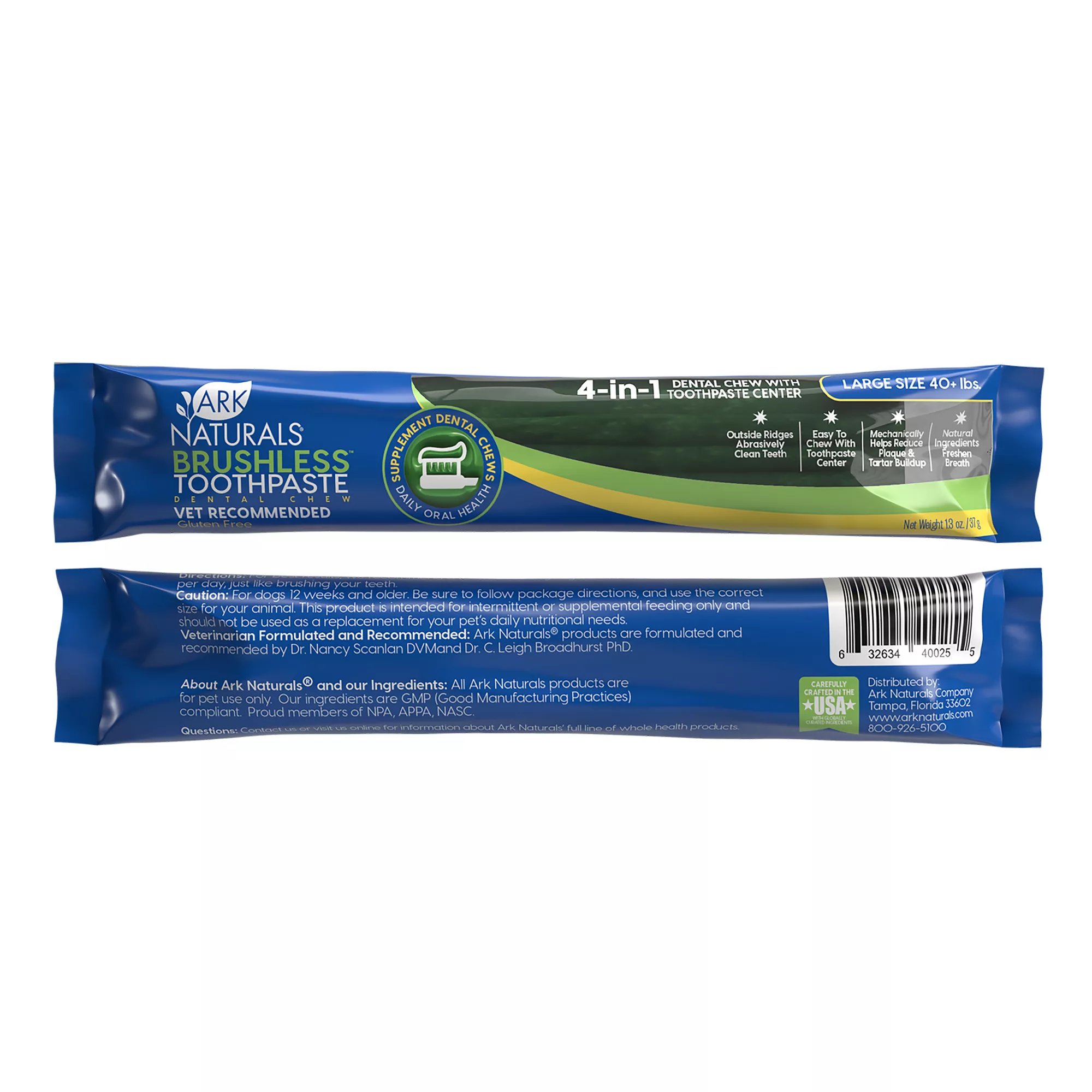 Ark Naturals Brushless Toothpaste Individually Wrapped