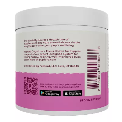 Product Pupford Cognition & Focus Puppy Supplement