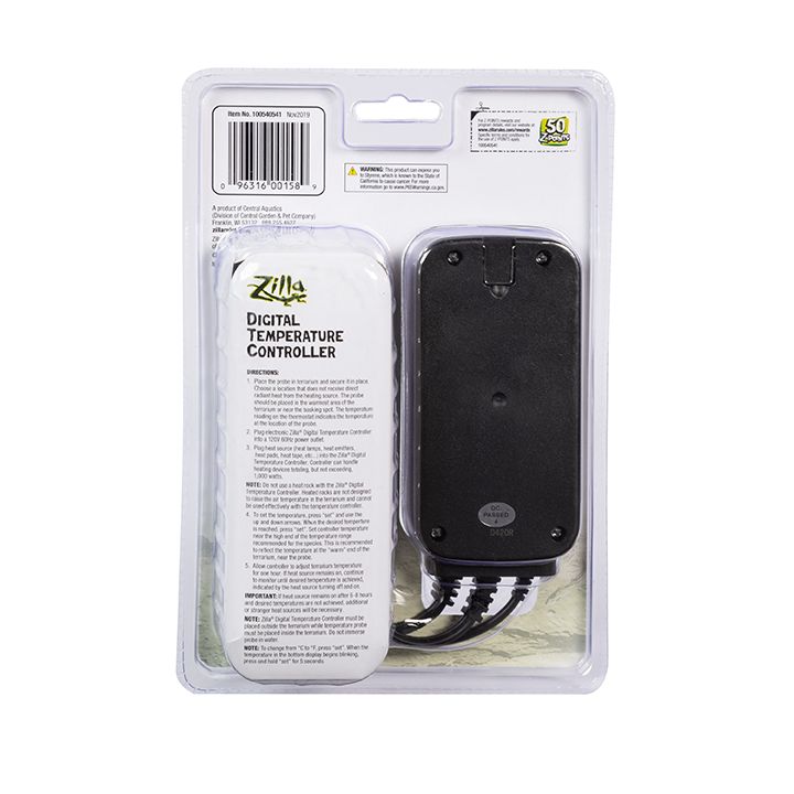 Zilla® Digital Temperature Controller Terrarium Temperature Control - thumbnail 4