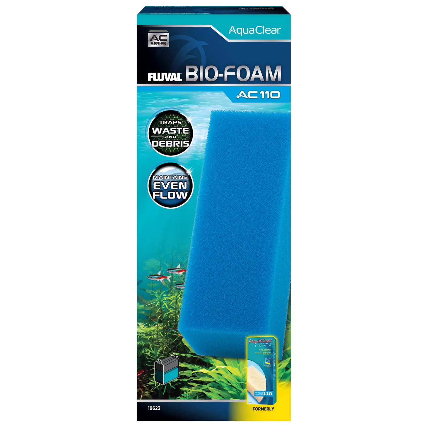 FLUVAL Bio Foam Filter Insert 1 Pack