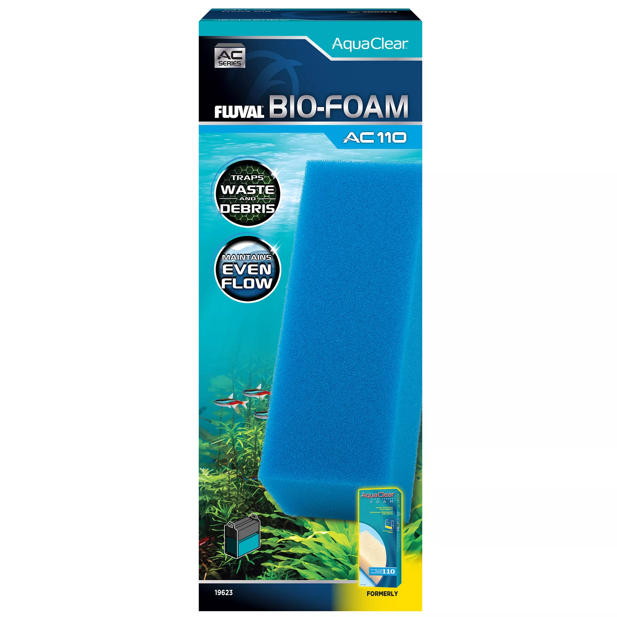 FLUVAL Bio-Foam Filter Insert 1-Pack