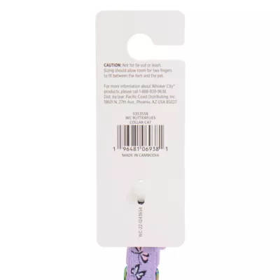 Whisker City® Butterflies Cat Collar - Image 7