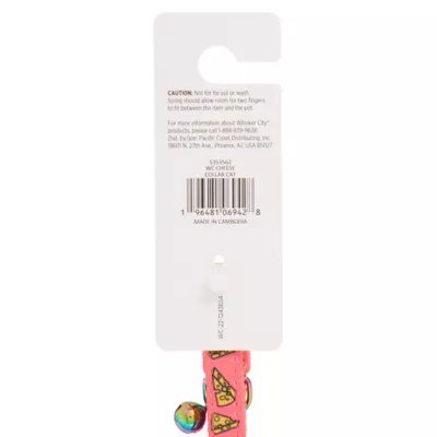 Product Whisker City® Cheese Cat Collar