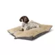 Product Top Paw Tan Plush Pillow Dog Bed