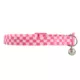 Product Whisker City Pink Checkered Cat Collar